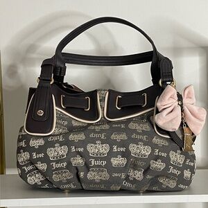 Juicy Couture Fan Club Satchel Handbag